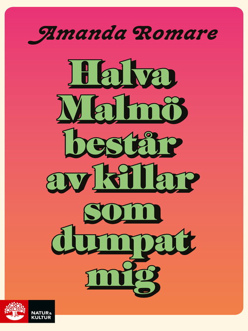 Titeldetails für Halva Malmö består av killar som dumpat mig nach Amanda Romare - Warteliste